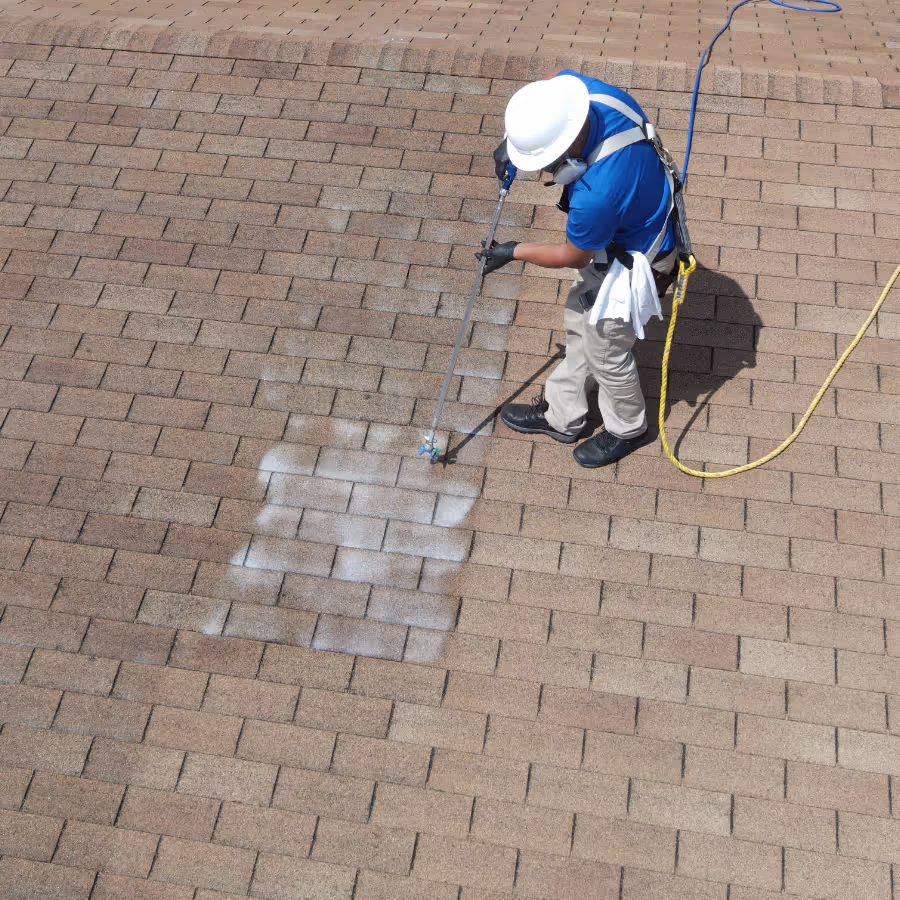 Asphalt shingle roof preservation system extending roof life