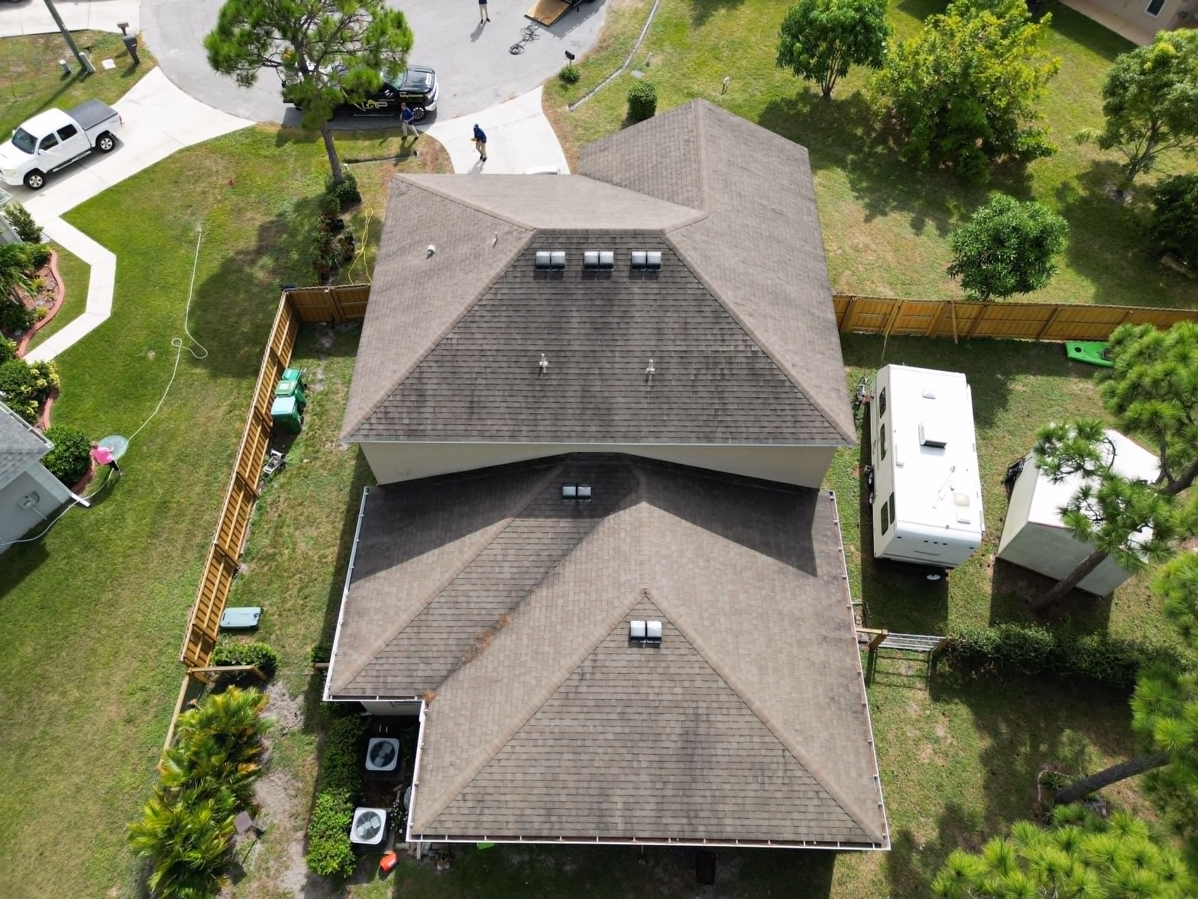 Roof before image